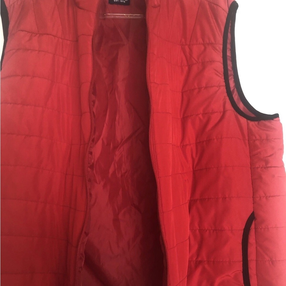 Red Chaps puffer jacket - Picture 2 of 5